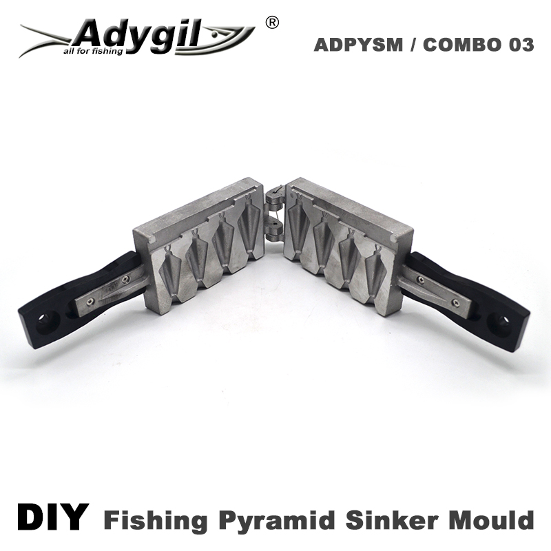 Adygil DIY Pyramid Sinker Moul - Fishing Depth Finder ulasan dan harga